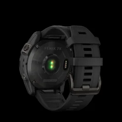 Fenix 7X,Saph/Carbon Gray/Ti W/Silcone Band, Multisportklocka, Unisex