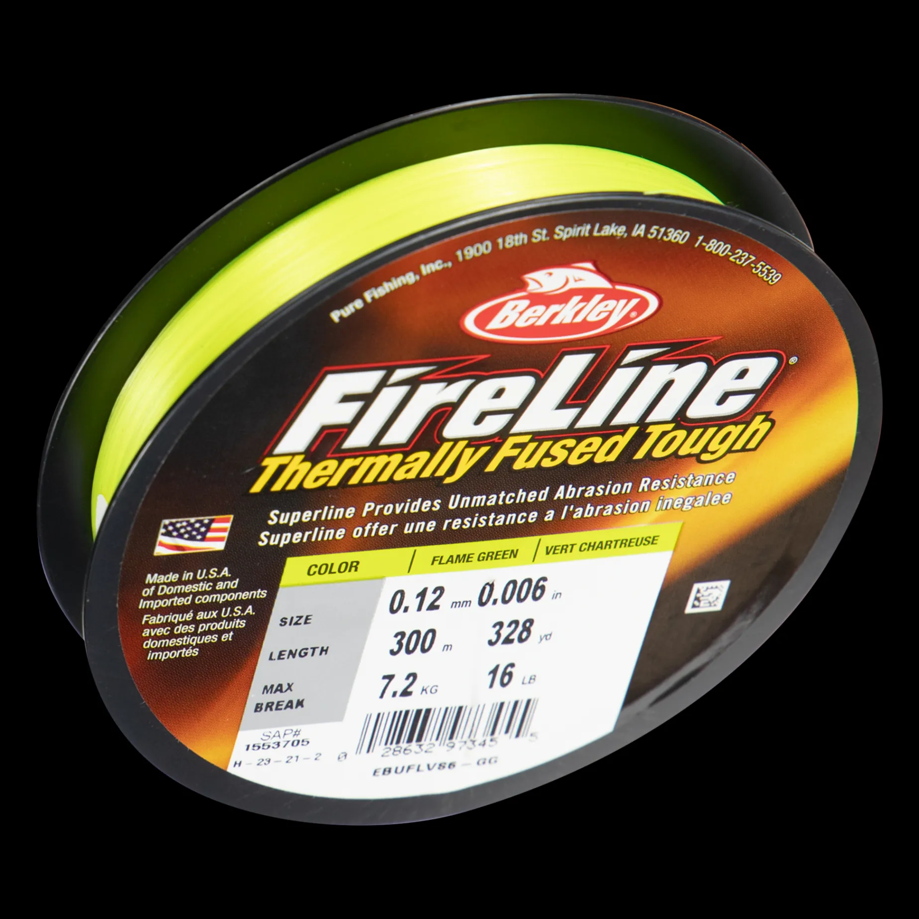 Fireline 300M Flame Green