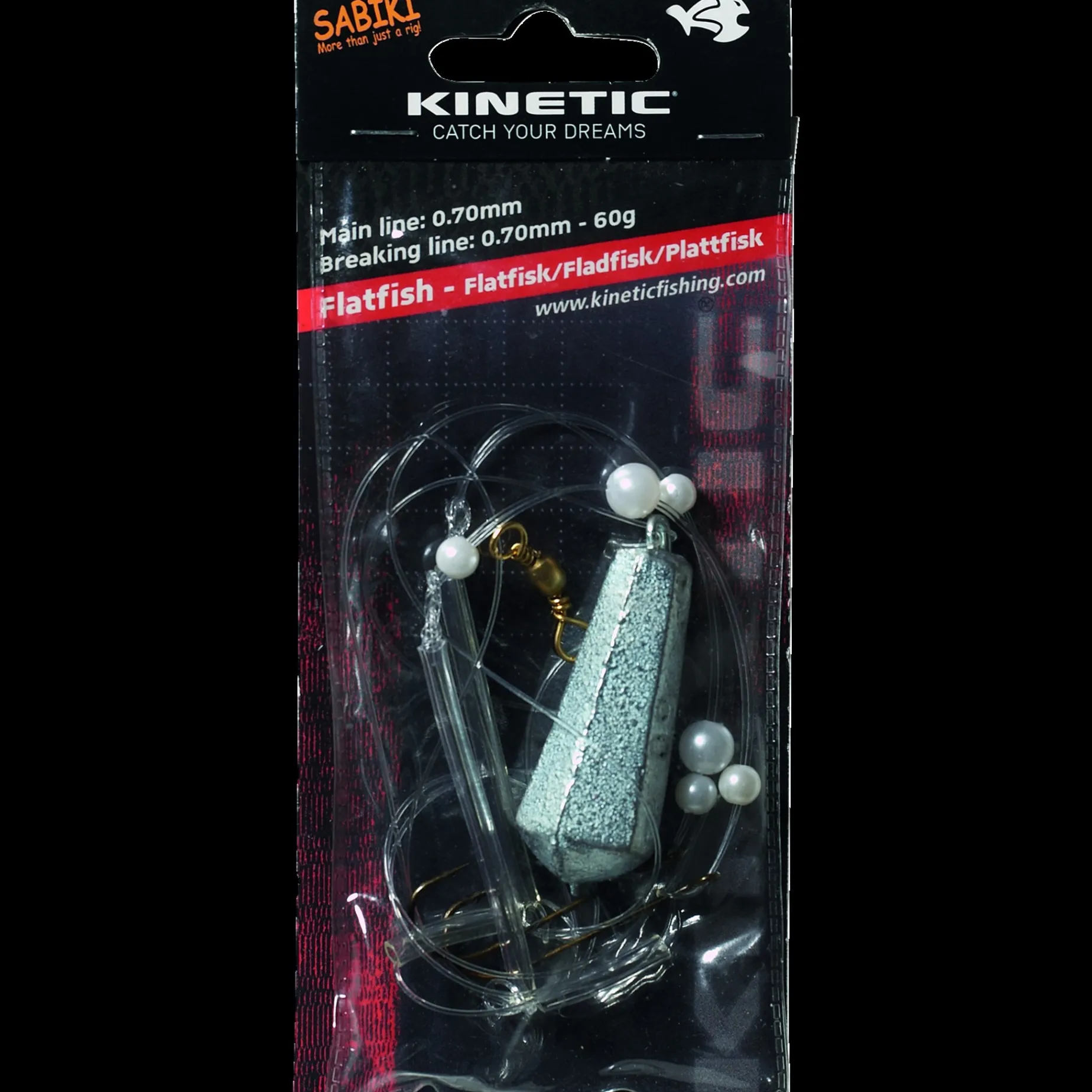 Flatfish 60 G, Tackel