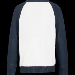 Flora Knitted Pattern Sweater, Stickad Troja Barn