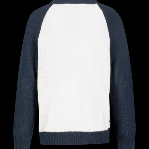 Flora Knitted Pattern Sweater, Stickad Troja Barn