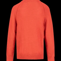 Flora Knitted Pattern Sweater, Stickad Troja Barn
