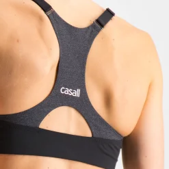 Front Zip Sports Bra, Sport-Bh, Dam