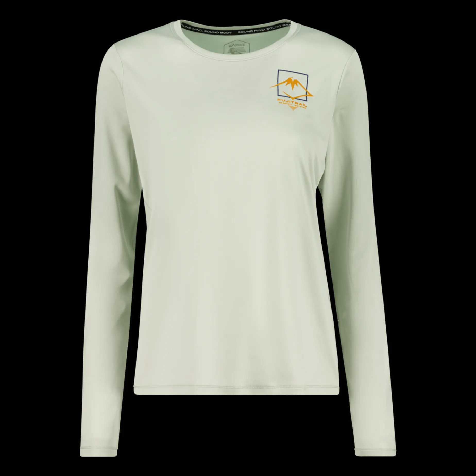 Fujitrail Logo Long Sleeve Top, Traningstroja, Dam