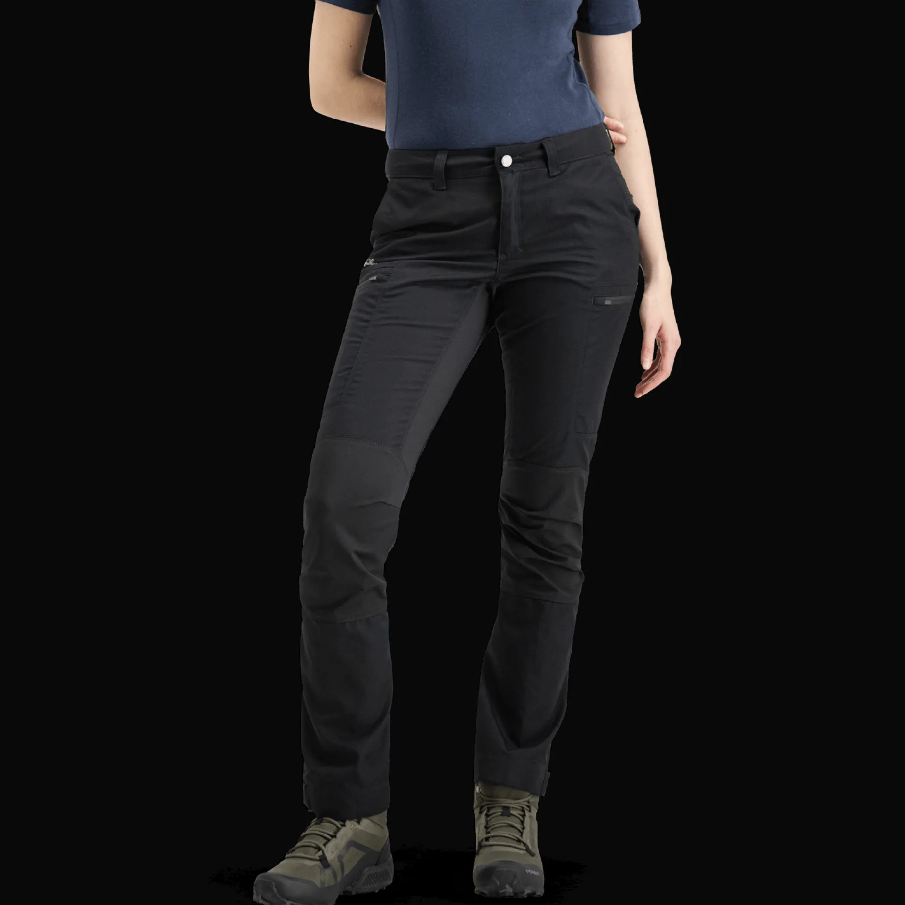 Fulu Hike Stretch Hybrid Pant, Vandringsbyxor Dam