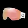 Goggles Flight Deck L Matte White /W Prizm Rose Gold 22/23, Skidglasogon Unisex