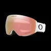 Goggles Flight Deck M Matte White /W Prizm Rose Gold 22/23, Skidglasogon Unisex