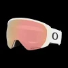 Goggles Flight Path L Matte White /W Prizm Rose Gold 22/23, Skidglasogon Unisex