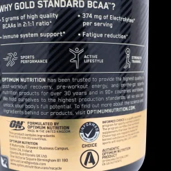 Gold Standard Bcaa Train & Sustain 266 G