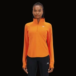 Heat Grid Half Zip, Traningstroja, Dam