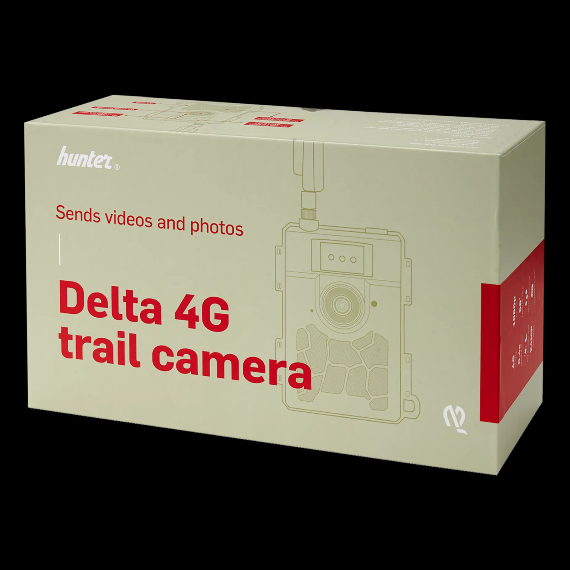 Hunter Delta 4G Trail Camera, Viltkamera
