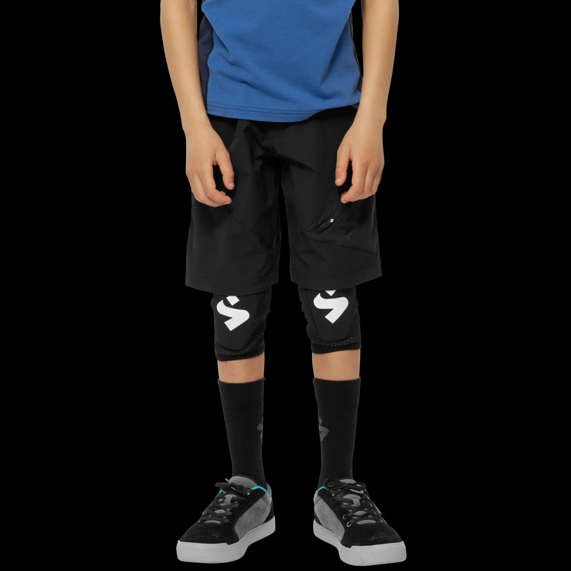 Hunter Short 23, Cykelshorts, Junior