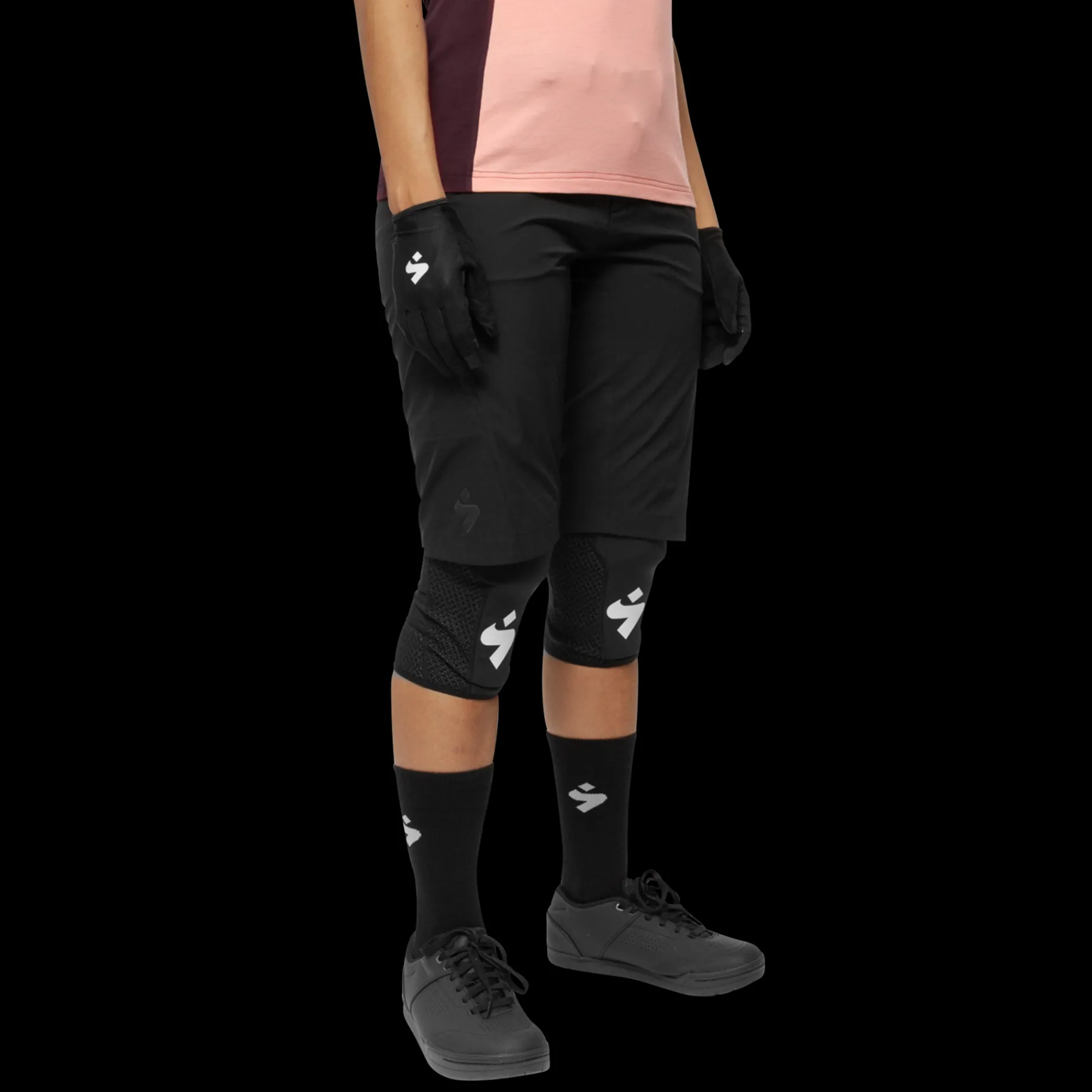 Hunter Slashed Shorts 23, Cykelshorts, Dam