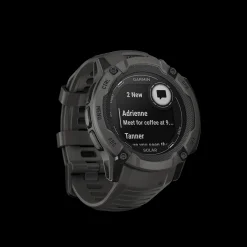 Instinct 2X, Solar, Graphite, Multisportklocka, Fitnessklocka, Unisex