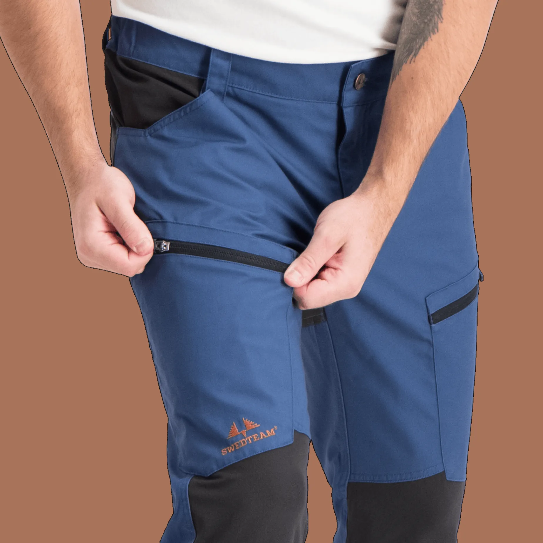 Koppar St D, Vandringsbyxor Man