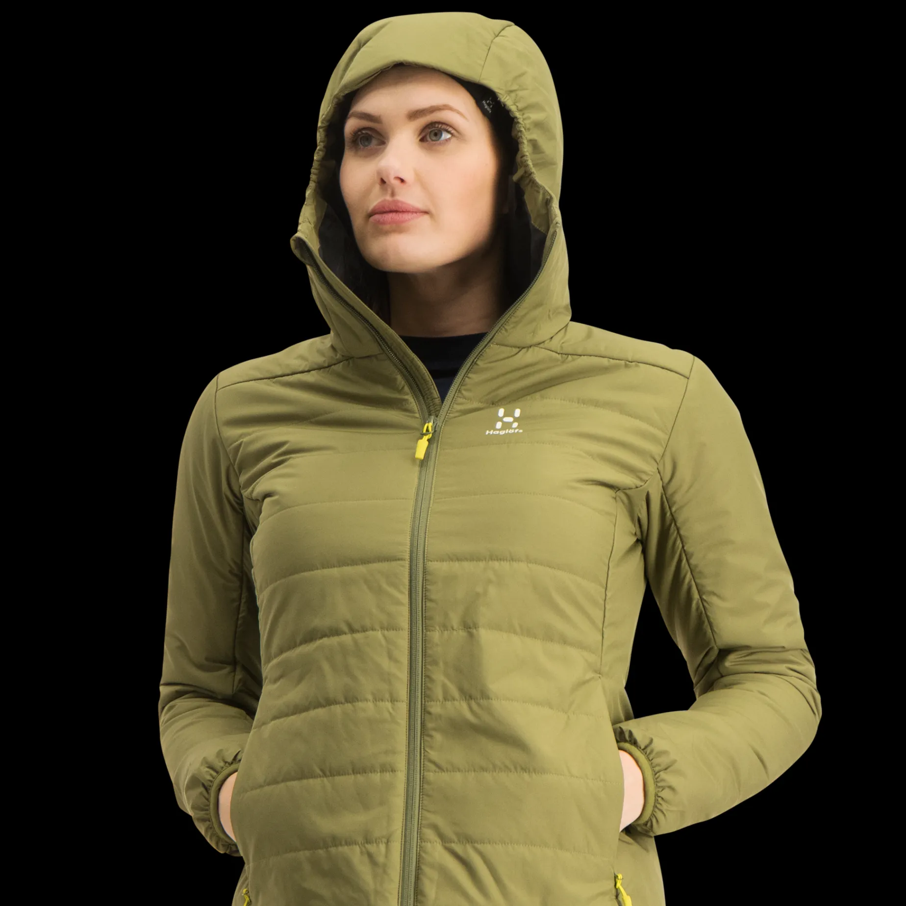 Kyla Mimic Hood Women, Isoleringsjacka Dam