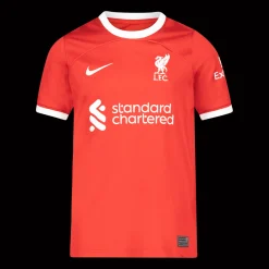 Liverpool Dri-Fit Stadium Jersey Short Sleeve Home 23/24, Fotbollstroja, Junior