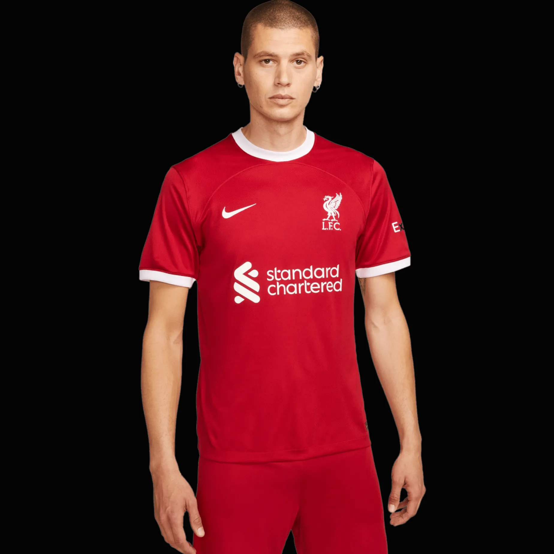Liverpool Fc Dri-Fit Stadium Jersey Short Sleeve Home 23/24, Fotballsstall, Herr