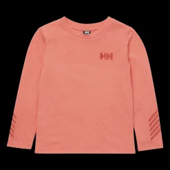 Loen Tech Long Sleeve, Overdel I Ullblandning, Barn