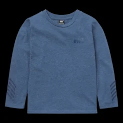 Loen Tech Long Sleeve, Overdel I Ullblandning, Barn