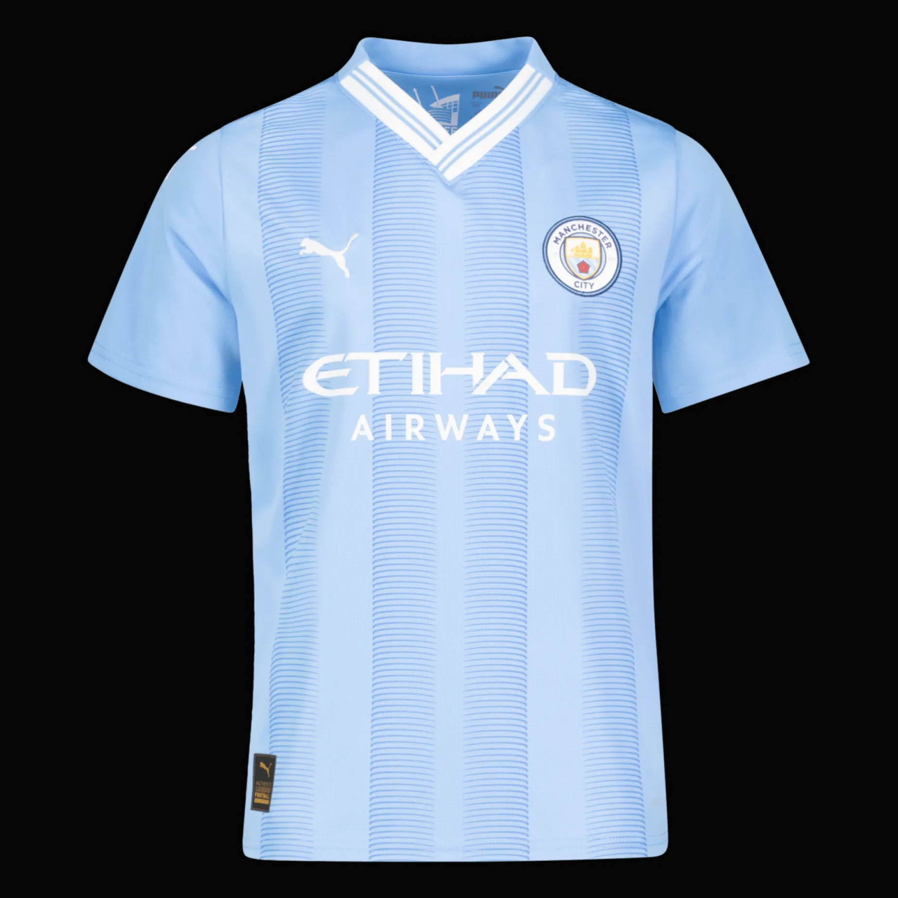 Manchester City Home Jersey Replica 23/24, Fotbollsdrakt, Junior