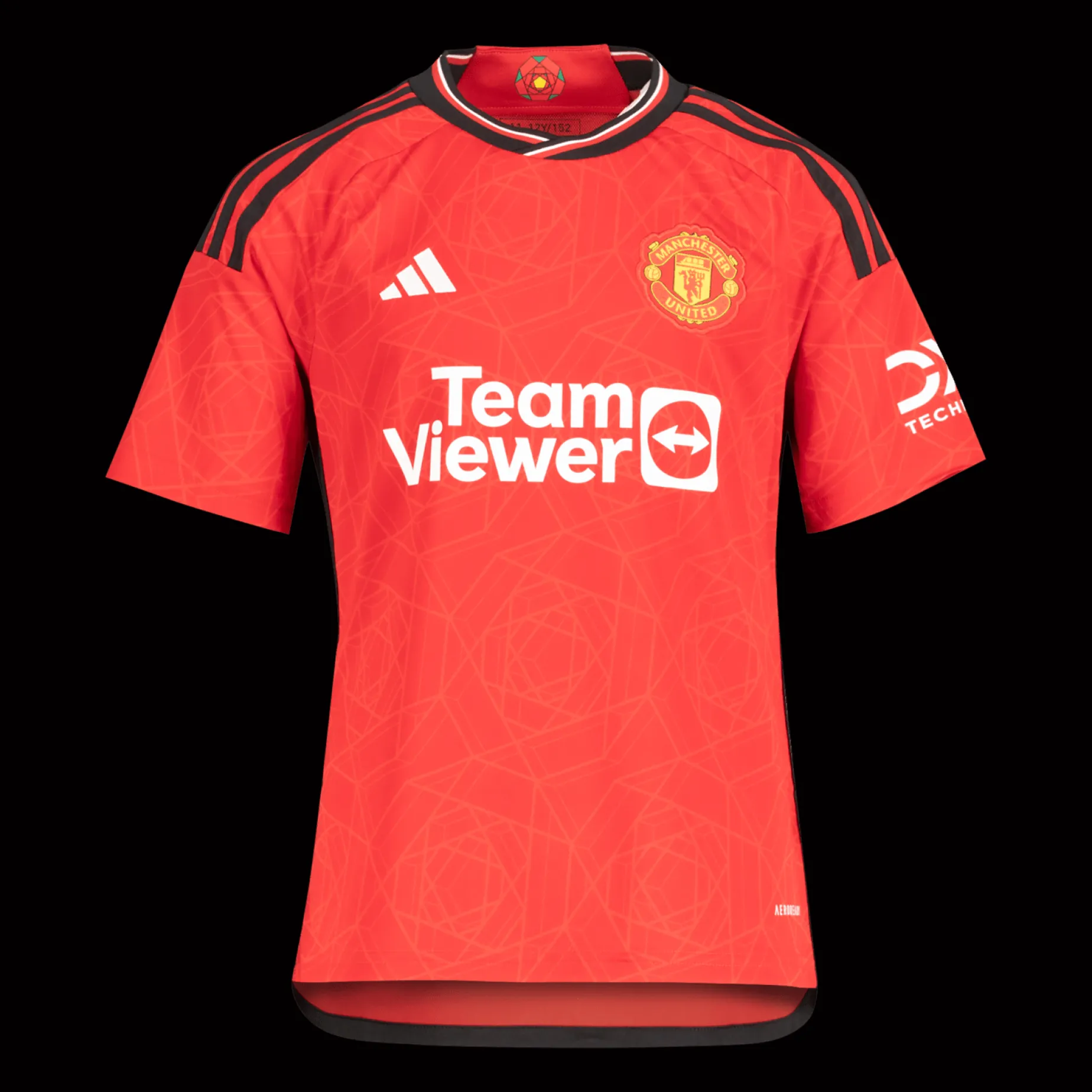 Manchester United Home Jersey Y 2023/24, Fotbollsdrakt, Junior
