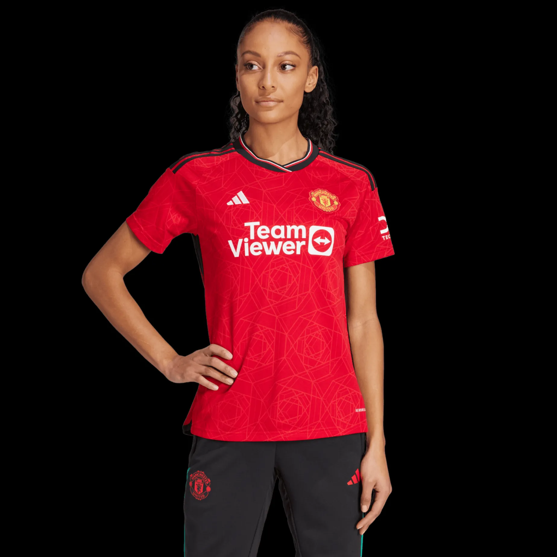 Manchester United Home Jersey 2023/24, Fotbollsdrakt, Dam
