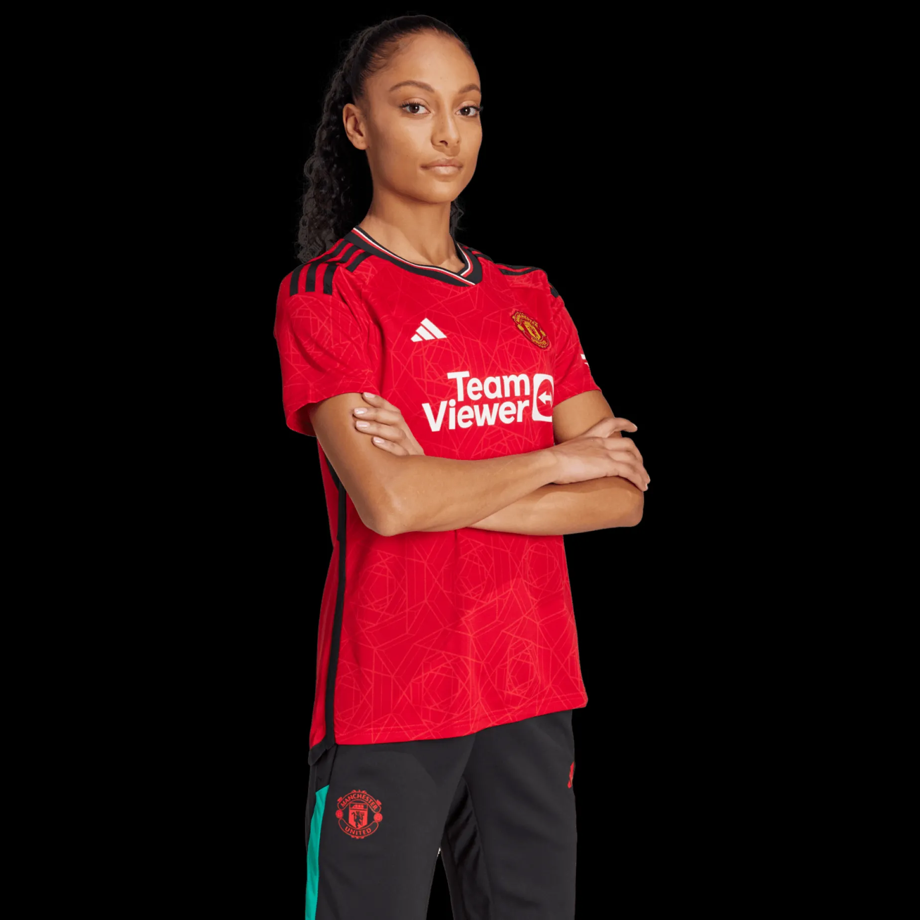 Manchester United Home Jersey 2023/24, Fotbollsdrakt, Dam