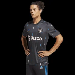 Manchester United Pre Match Shirt, Fotbollstroja Herr