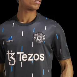 Manchester United Pre Match Shirt, Fotbollstroja Herr