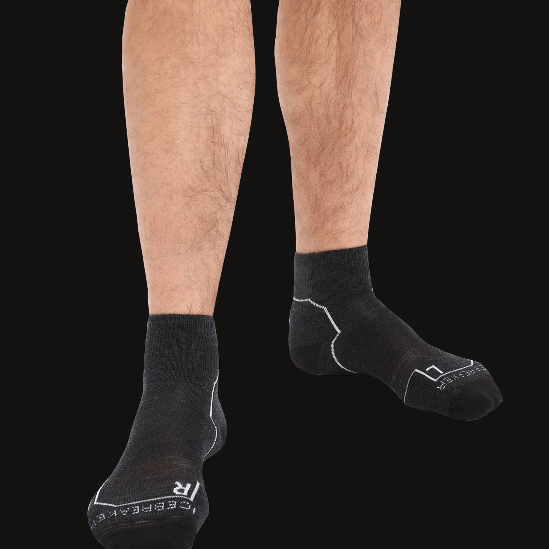 Men Hike+ Light Mini, Ullstrumpa, Herr