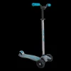 Micromaxi Deluxe Pro Grey/Aqua 3 Scooter, Sparkcykel Barn