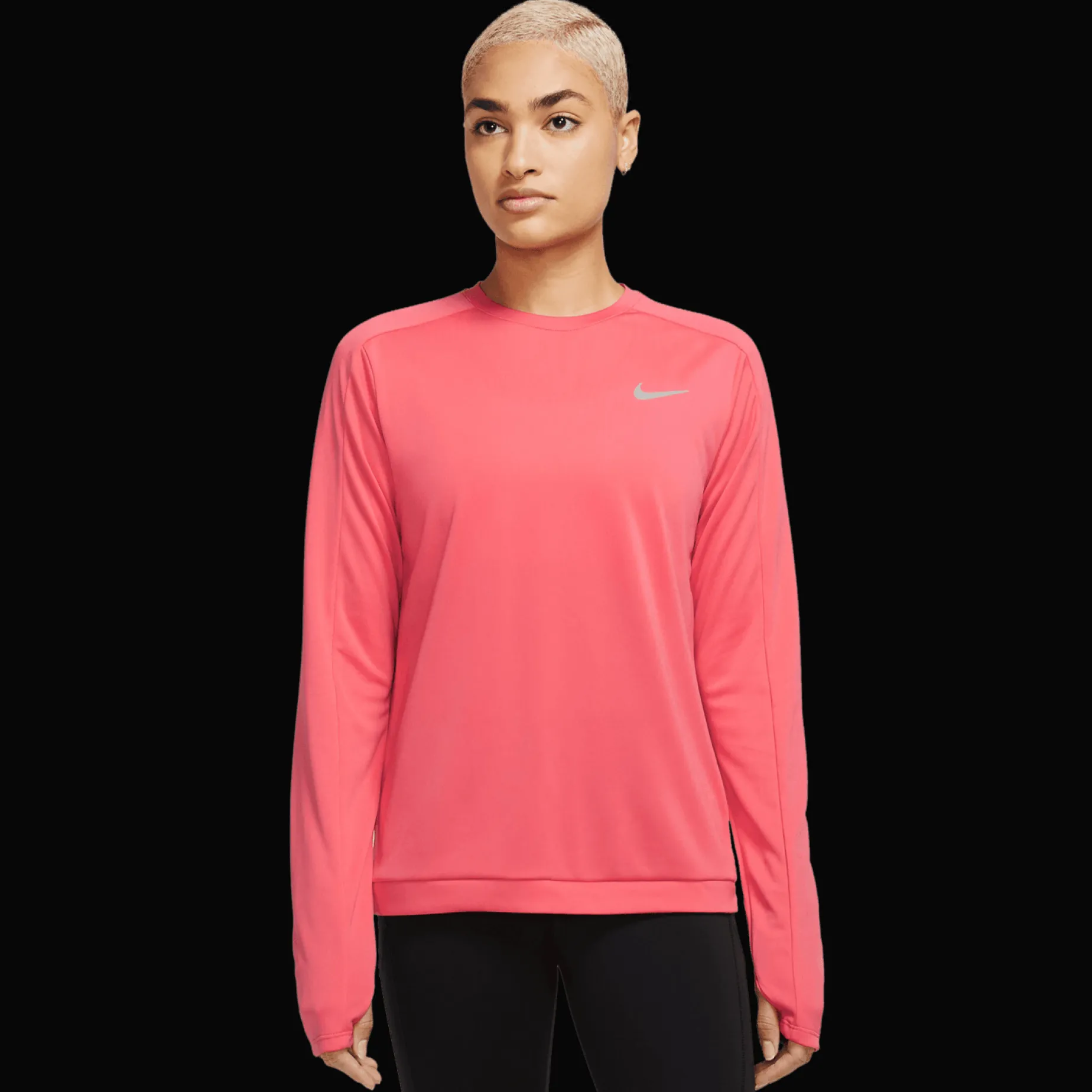 Nike Dri-Fit Pacer Crew, Traningstroja Dam
