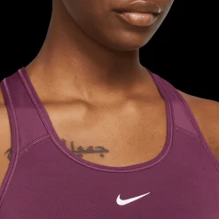 Nike Dri-Fit Swoosh 1 Piece Pad Bh, Sport-Bh Dam