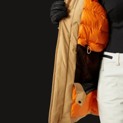 Nora Long Insulated Jacket, Alpinjacka, Dam