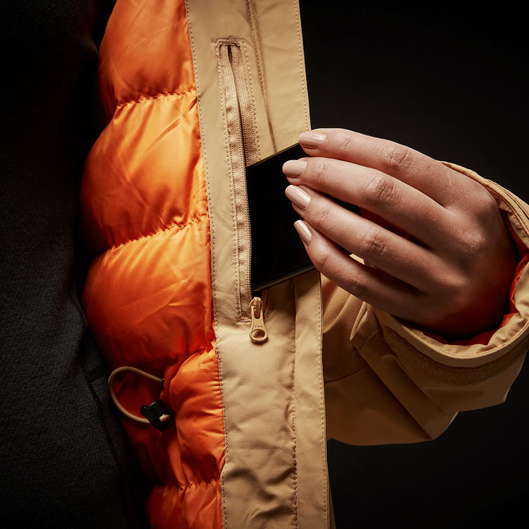 Nora Long Insulated Jacket, Alpinjacka, Dam