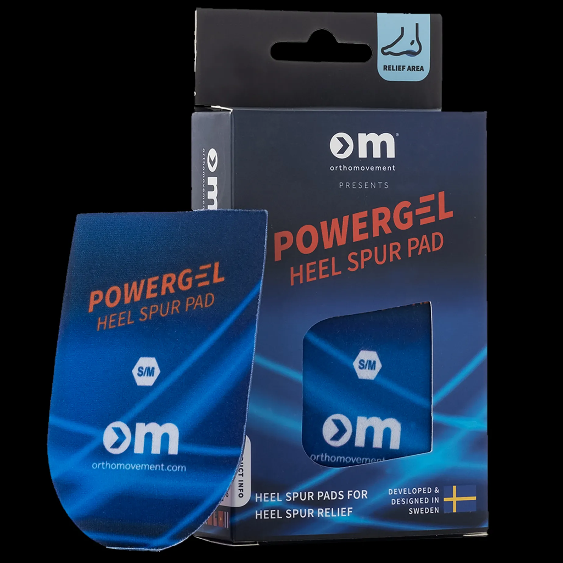 Om Heel Spur Pad - One Color, Powergel Halsporrekudde