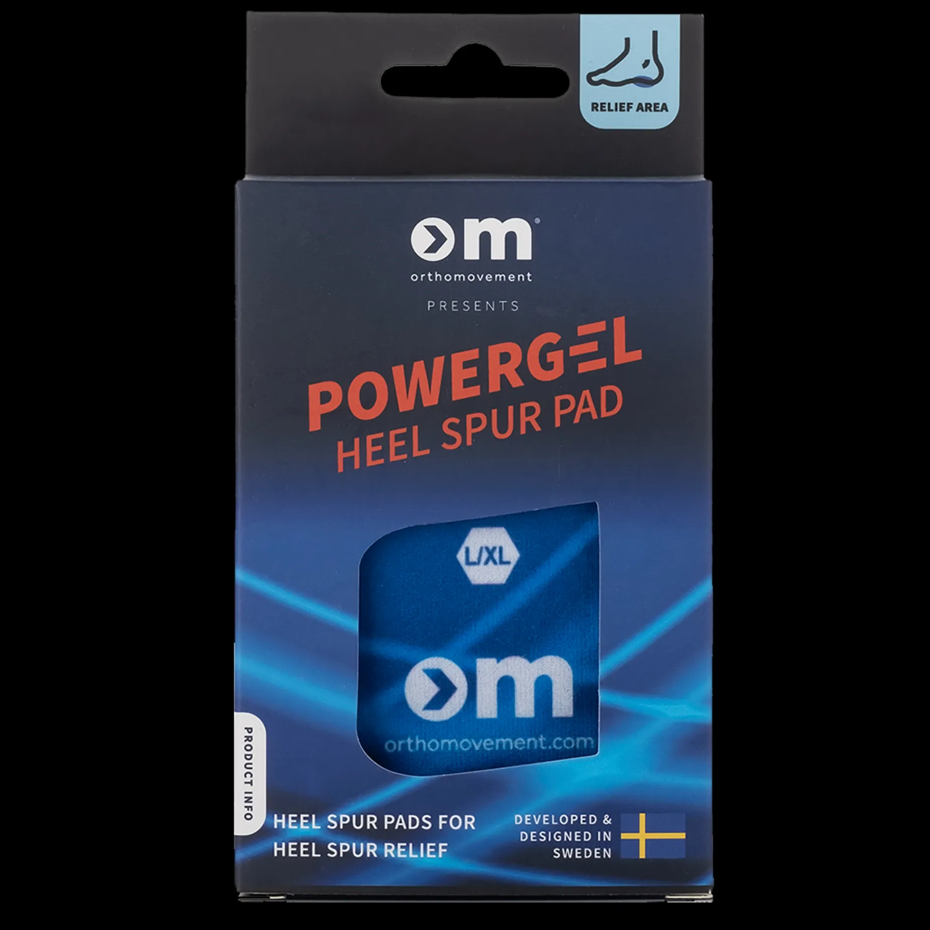 Om Heel Spur Pad - One Color, Powergel Halsporrekudde