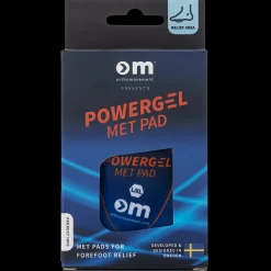Om Met Pad - One Color, Powergel Framfotskudde