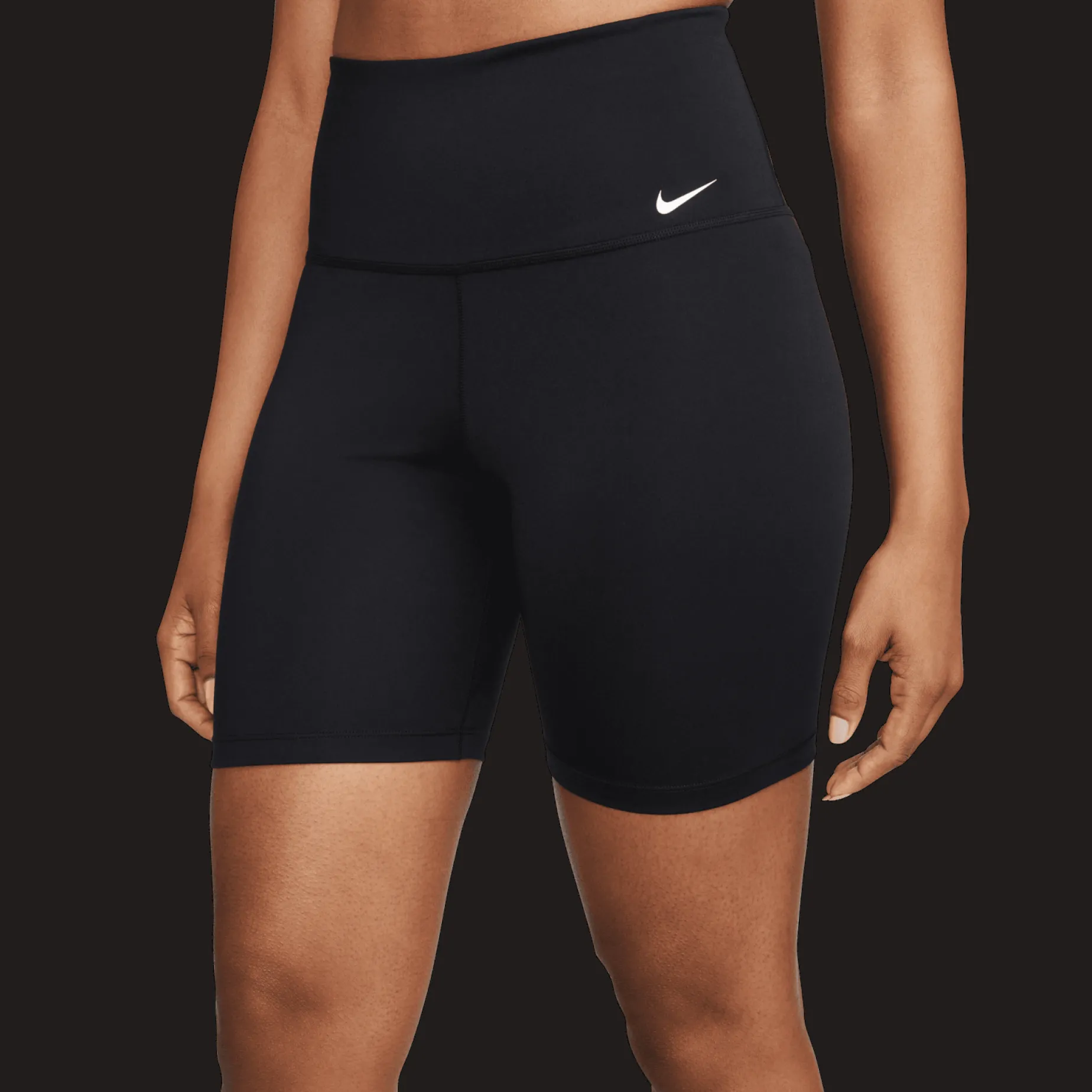 One Dri-Fit High Waisted 7In Shorts,, Traningsshorts, Dam