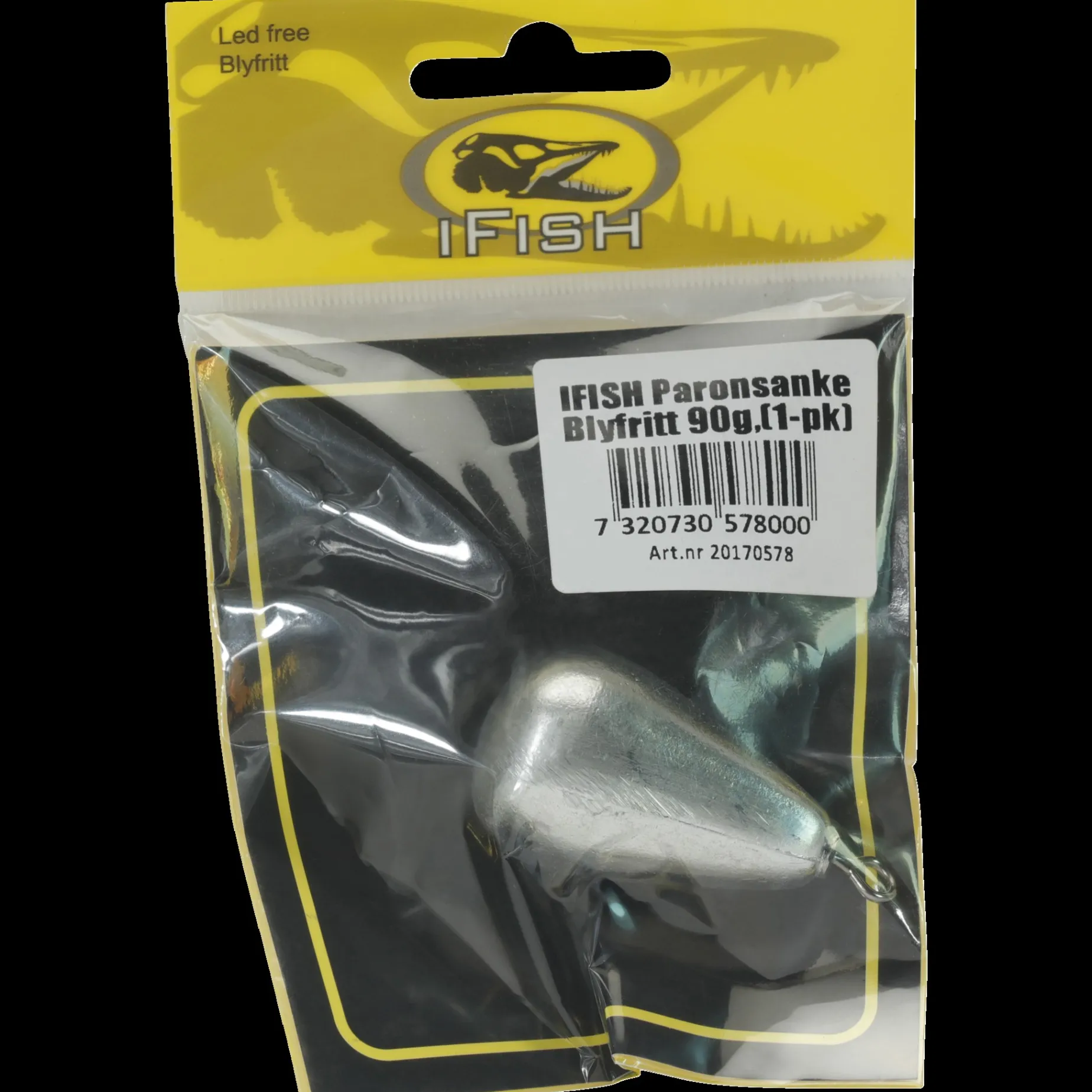 Pear Drop Leadfree 90G, Sanke