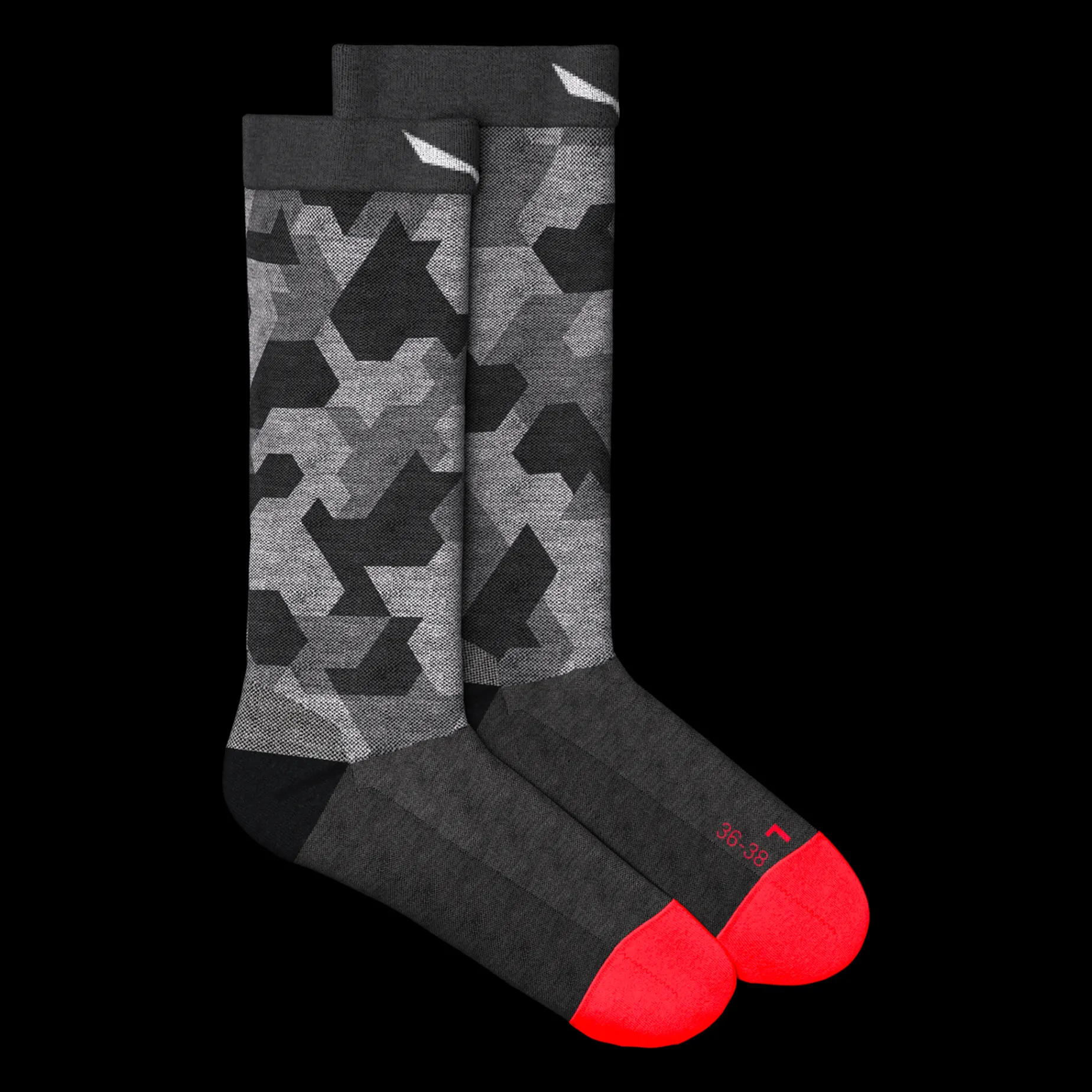 Pedroc Camo Merino Crew Sock, Vandringsstrumpa, Ullstrumpa, Dam