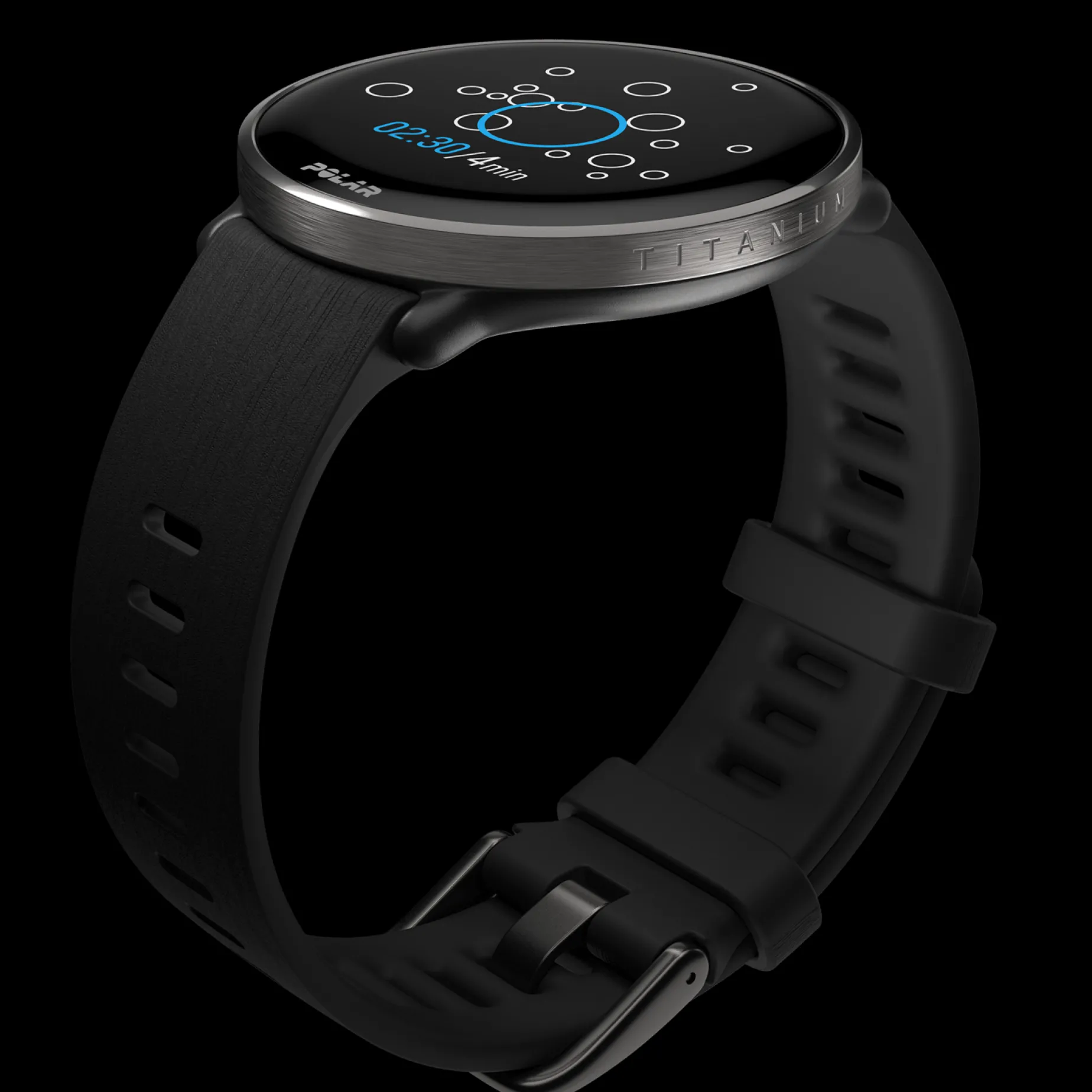 Polar Ignite 3 Titan, Multisportklocka, Smartwatch, Unisex