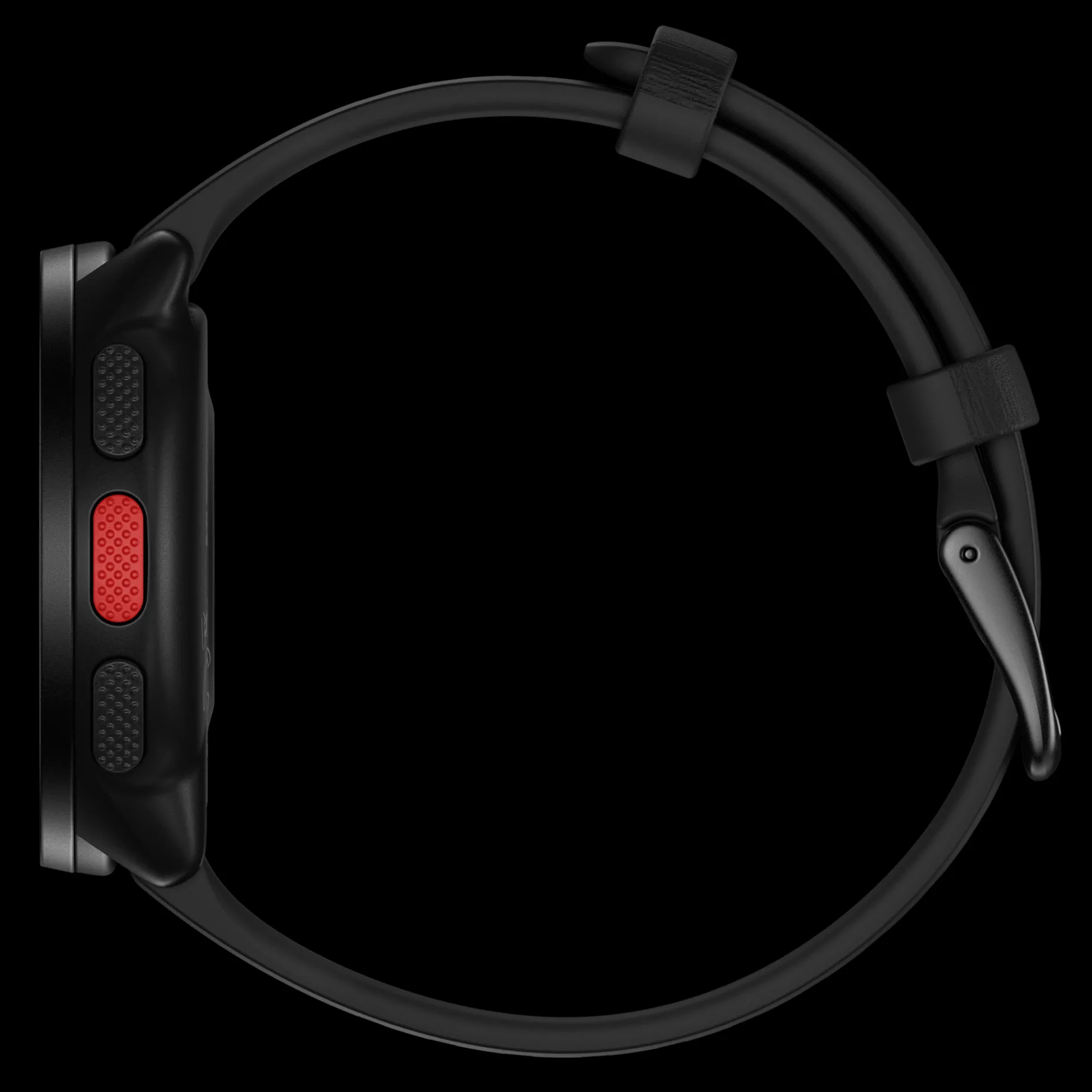 Polar Pacer Blk/Blk W/ Blk H&L, Loparklocka Unisex