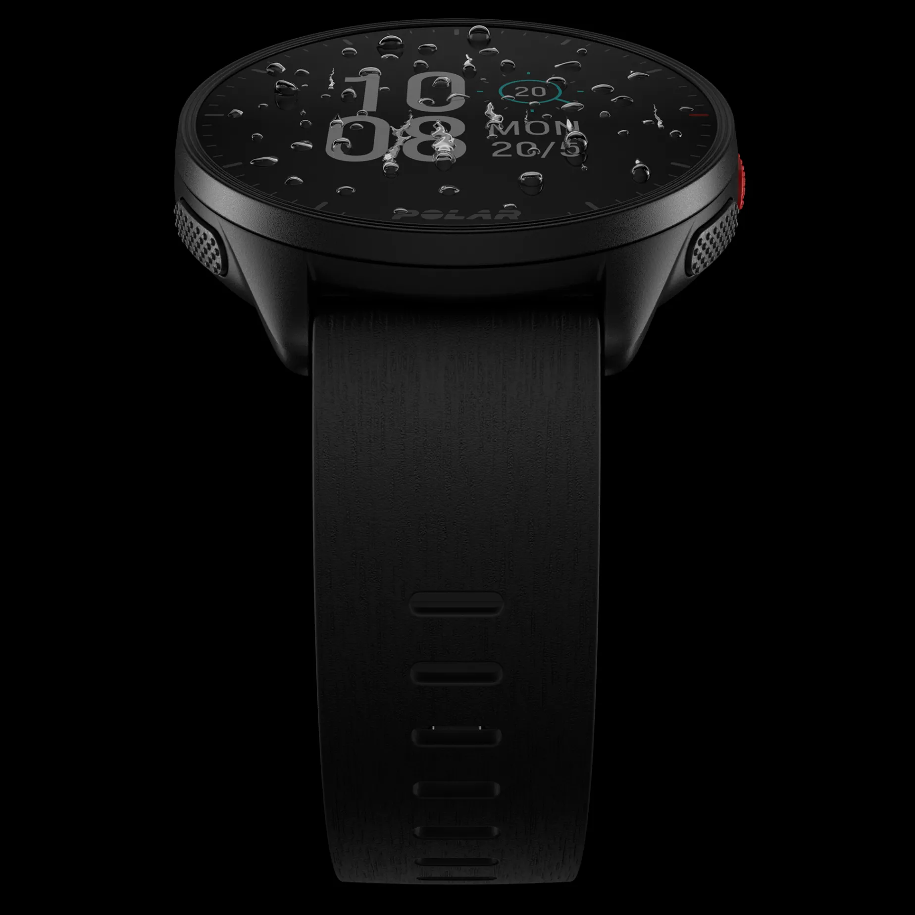 Polar Pacer Blk/Blk W/ Blk H&L, Loparklocka Unisex