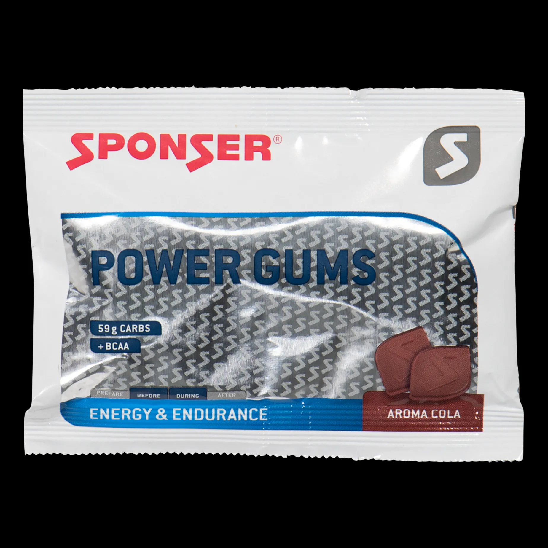 Power Gums Cola, Kolhydrat