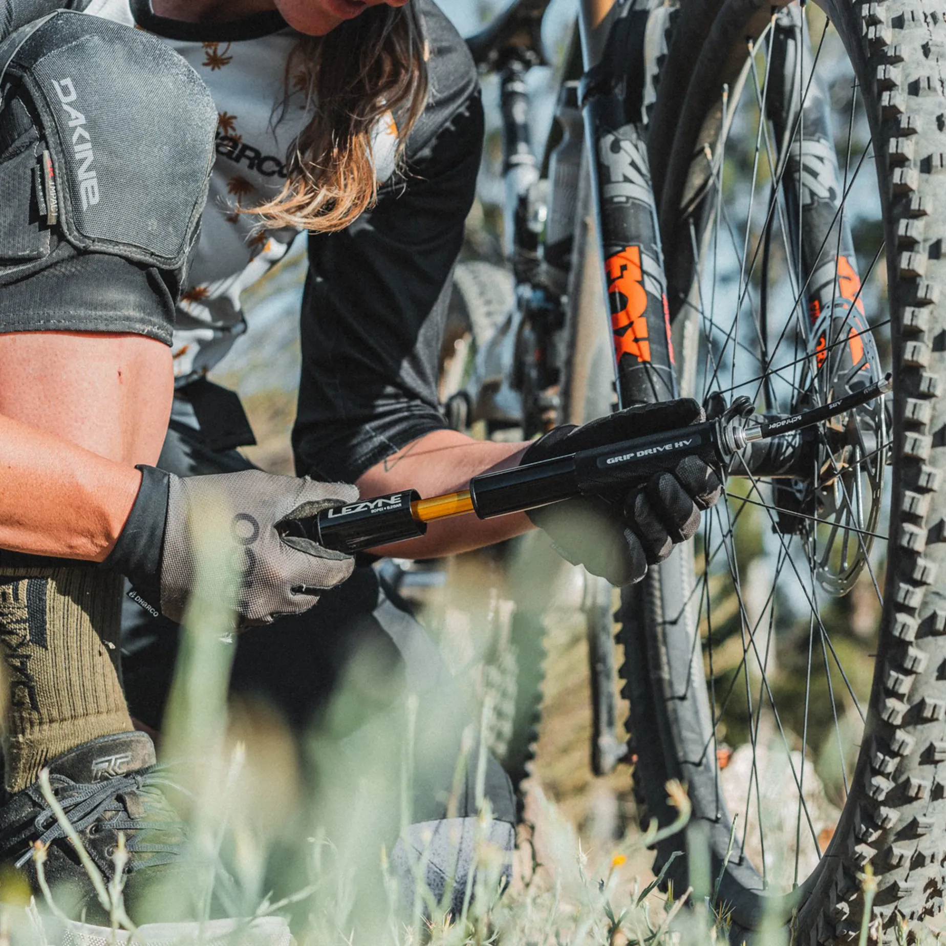 Pump Grip Drive Hv, Cykelhandpump