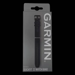Quickfit 22 Mm Black Silicone Band, Klockarmband, Silikonarmband