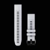 Quickfit 22 Mm Whitestone Silicone Band, Klockarmband, Silikonarmband