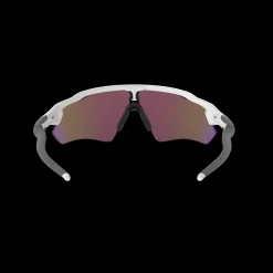 Radar Ev Path Pol Wht W/ Prizm Sapphire, Skid-/Cykelglasogon, Unisex